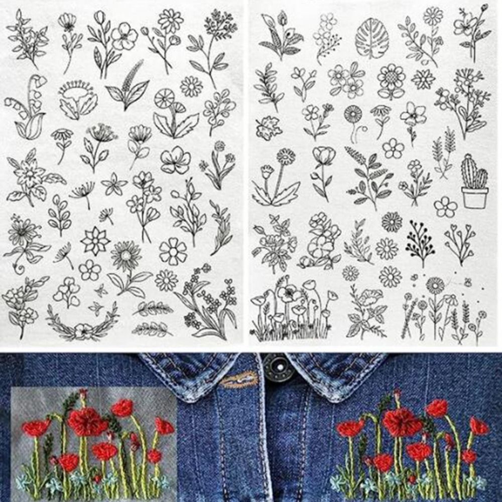 DIY Embroidery Dissolving Tran - Embroidery Stabilizer Backing avaliação e preço