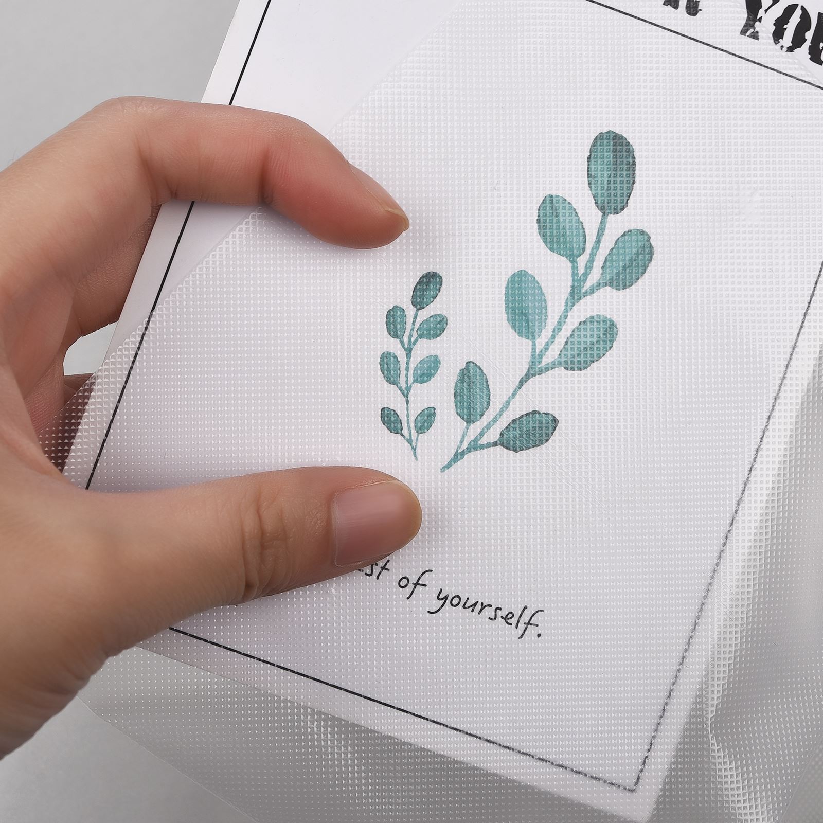 4pcs Water Soluble Embroidery  - Embroidery Stabilizer Backing avaliação e preço