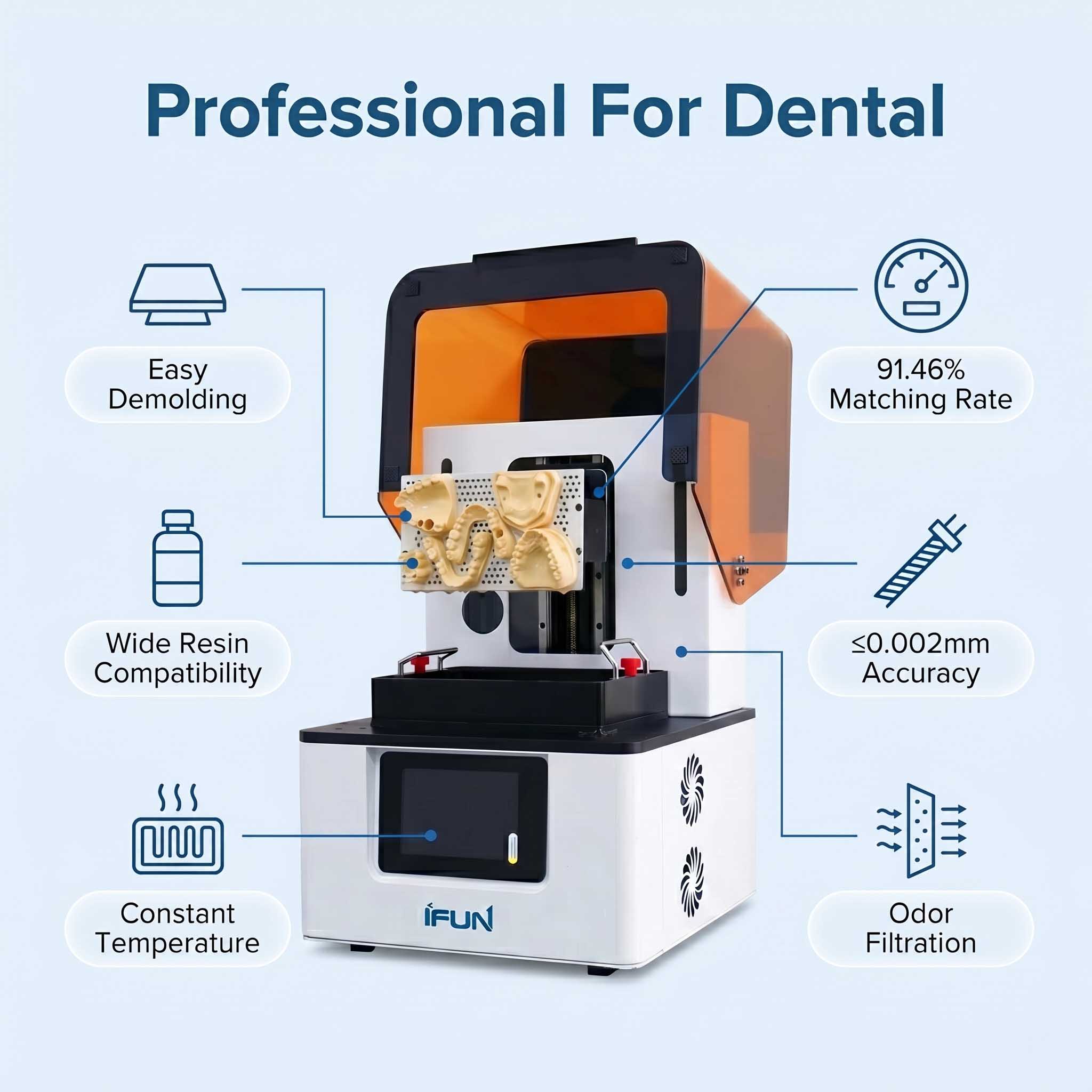 Professional-grade Dental 3D P - Commercial Resin Printing avaliação e preço