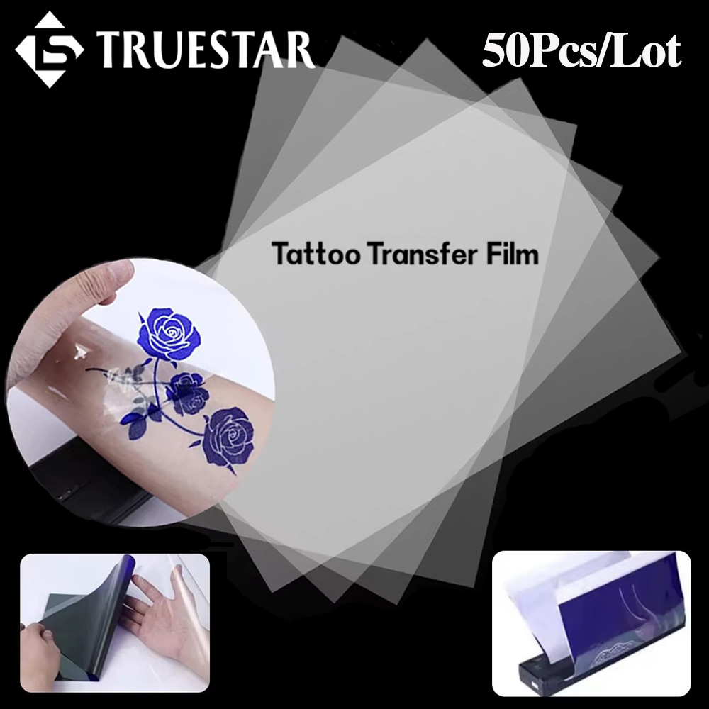 50PCS Transparent Tattoo Trans - Foil Transfer Machine avaliação e preço