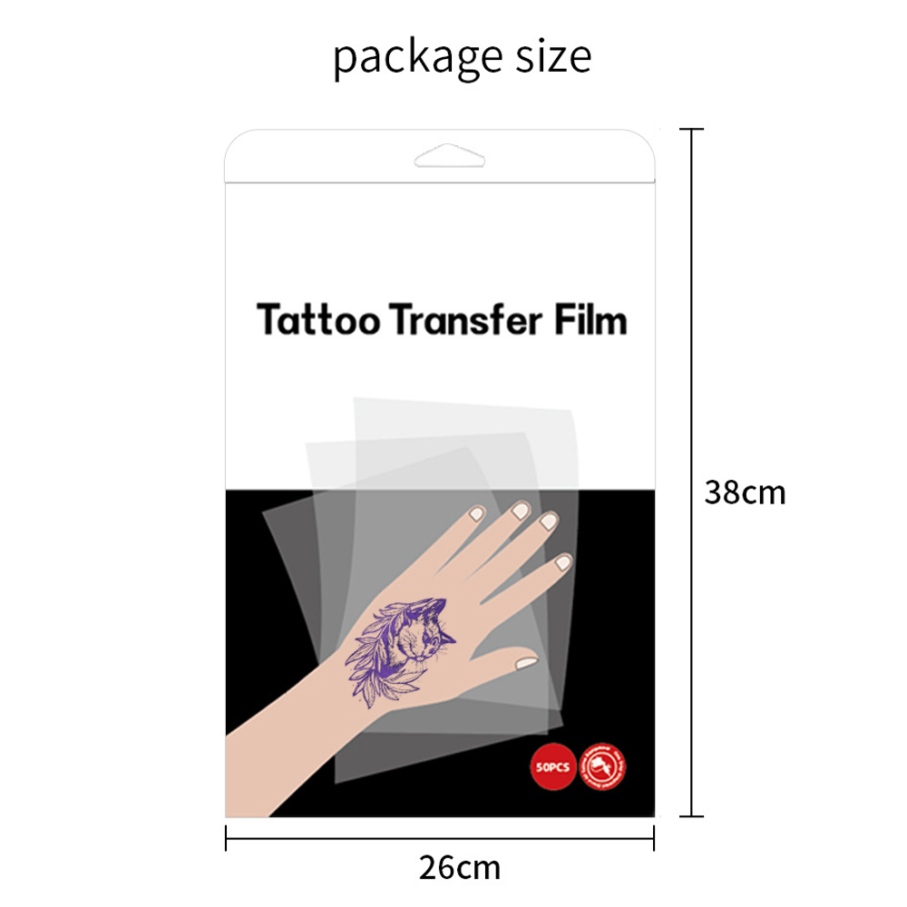 50PCS Transparent Tattoo Trans - Foil Transfer Machine avaliação e preço