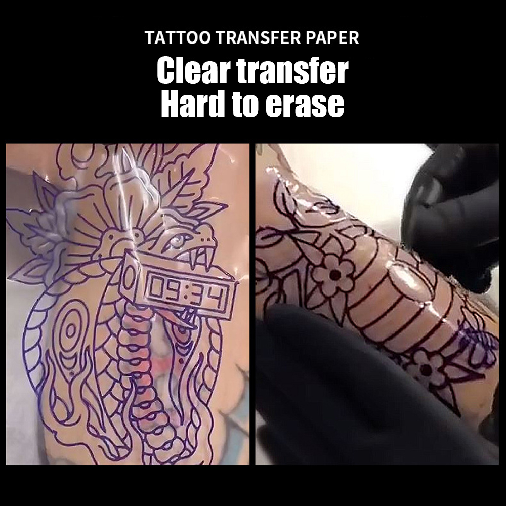 50PCS Transparent Tattoo Trans - Foil Transfer Machine avaliação e preço