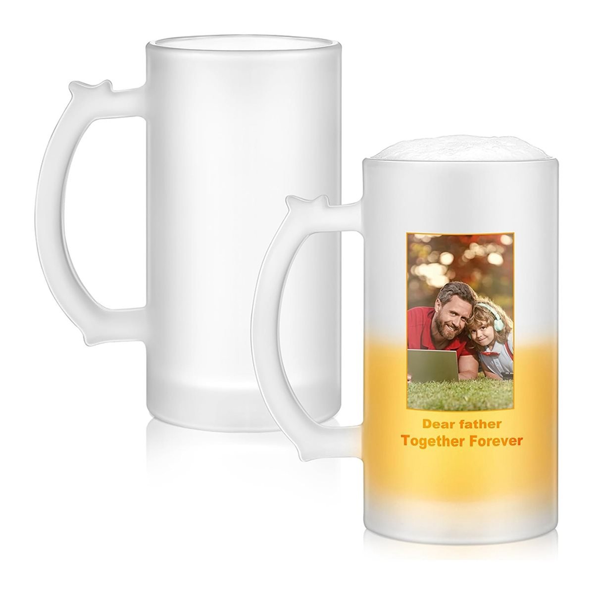 2 Pcs Sublimation Blank Beer M - Sublimation Mug Blank avaliação e preço