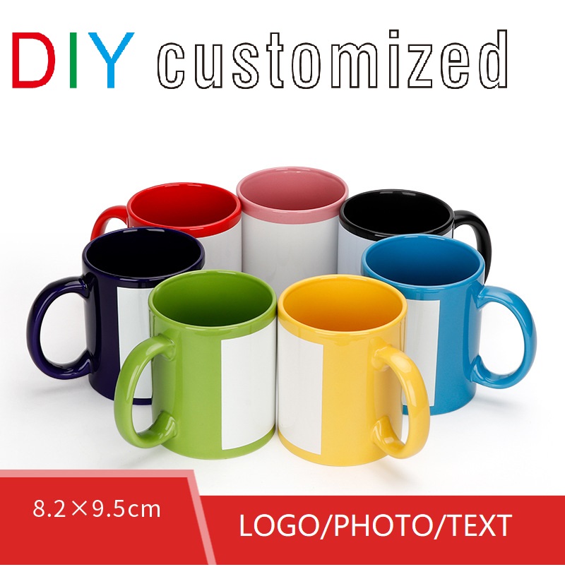 Black Cup DIY LOGO Ceramic 350 - Sublimation Mug Blank avaliação e preço