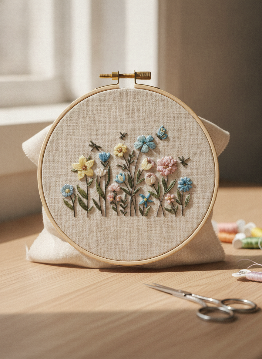 4-Sheet Butterfly & Floral Emb - Embroidery Stabilizer Backing avaliação e preço