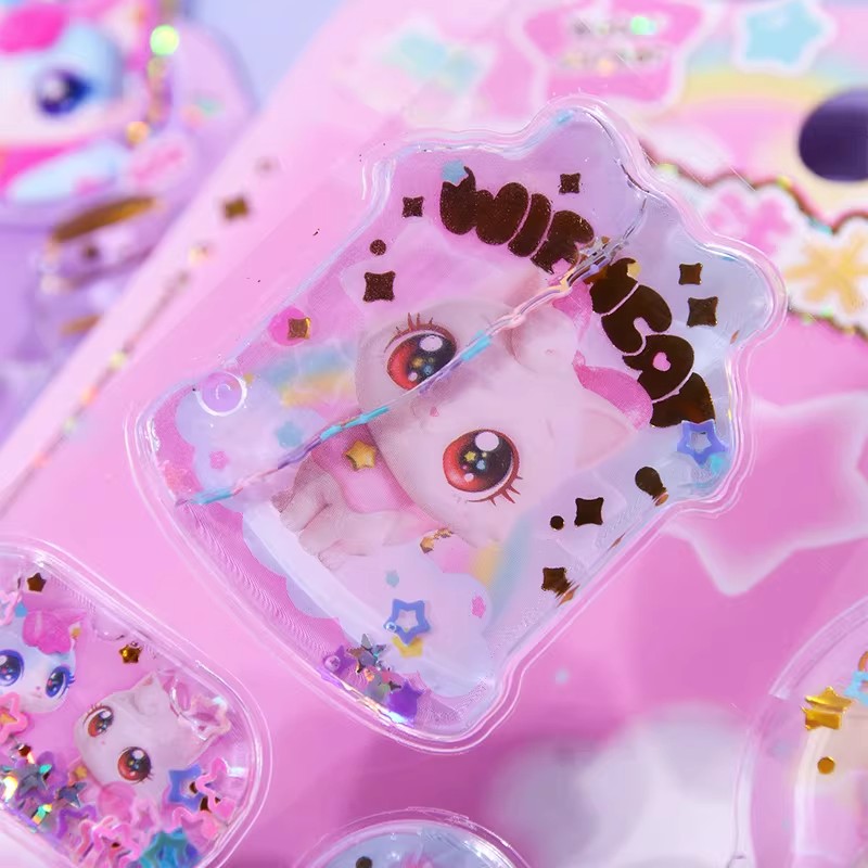 1PC Kawaii 3D Puffy Shaker Sti - Foil Transfer Machine avaliação e preço