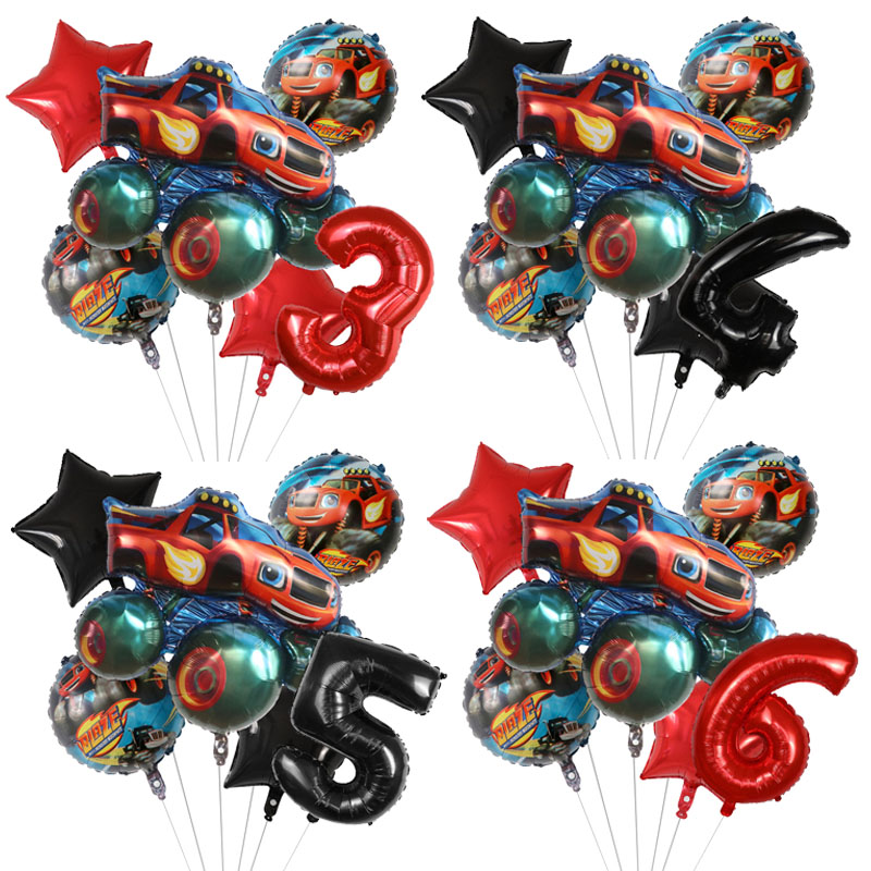 1set Blaze Monster Foil Balloo - Foil Transfer Machine avaliação e preço