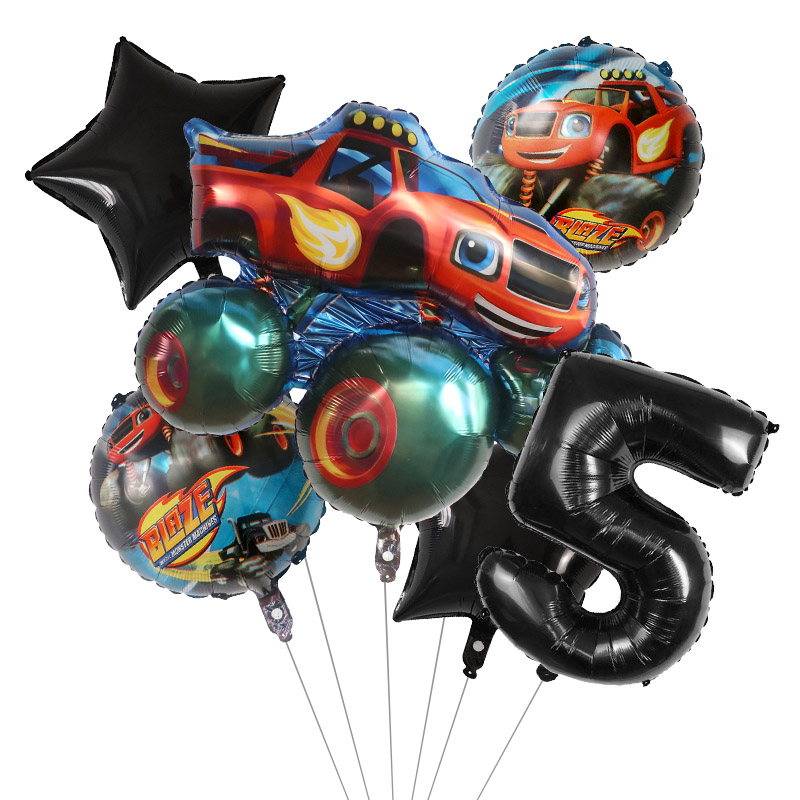 1set Blaze Monster Foil Balloo - Foil Transfer Machine avaliação e preço