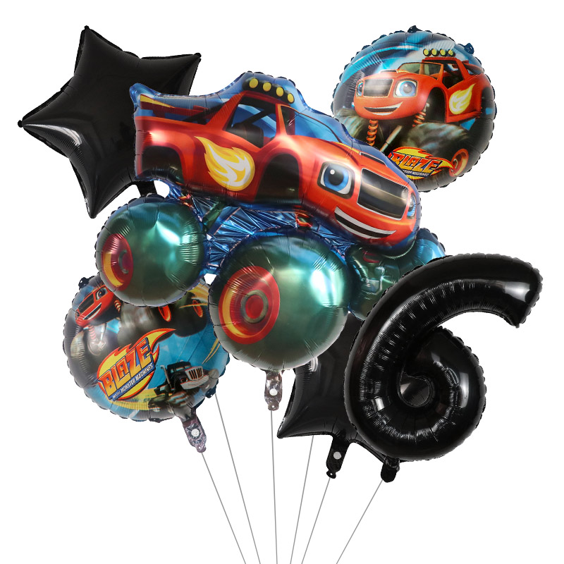 1set Blaze Monster Foil Balloo - Foil Transfer Machine avaliação e preço