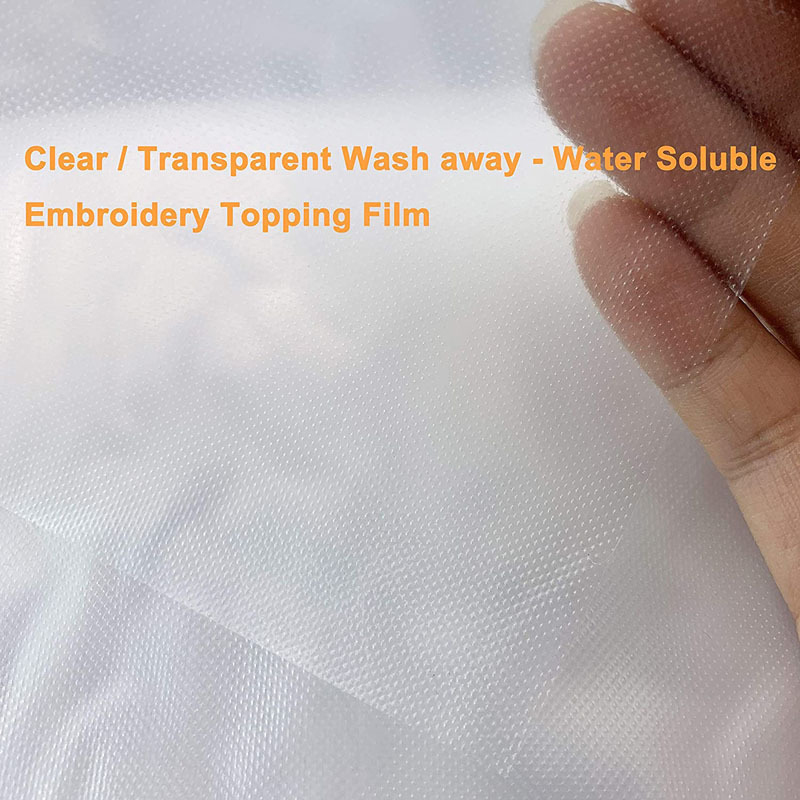 PVA Water Soluble Film Embroid - Embroidery Stabilizer Backing avaliação e preço