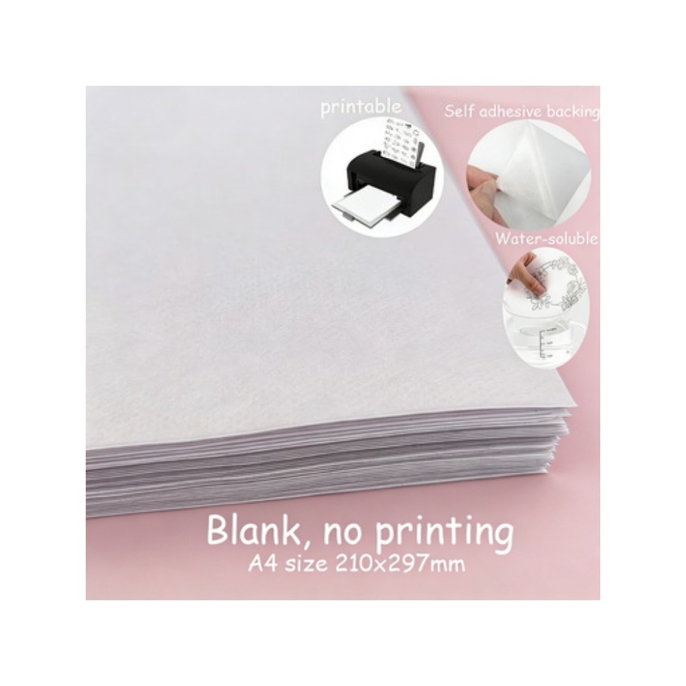 5 sheets A4 Custom Printing Pr - Embroidery Stabilizer Backing avaliação e preço
