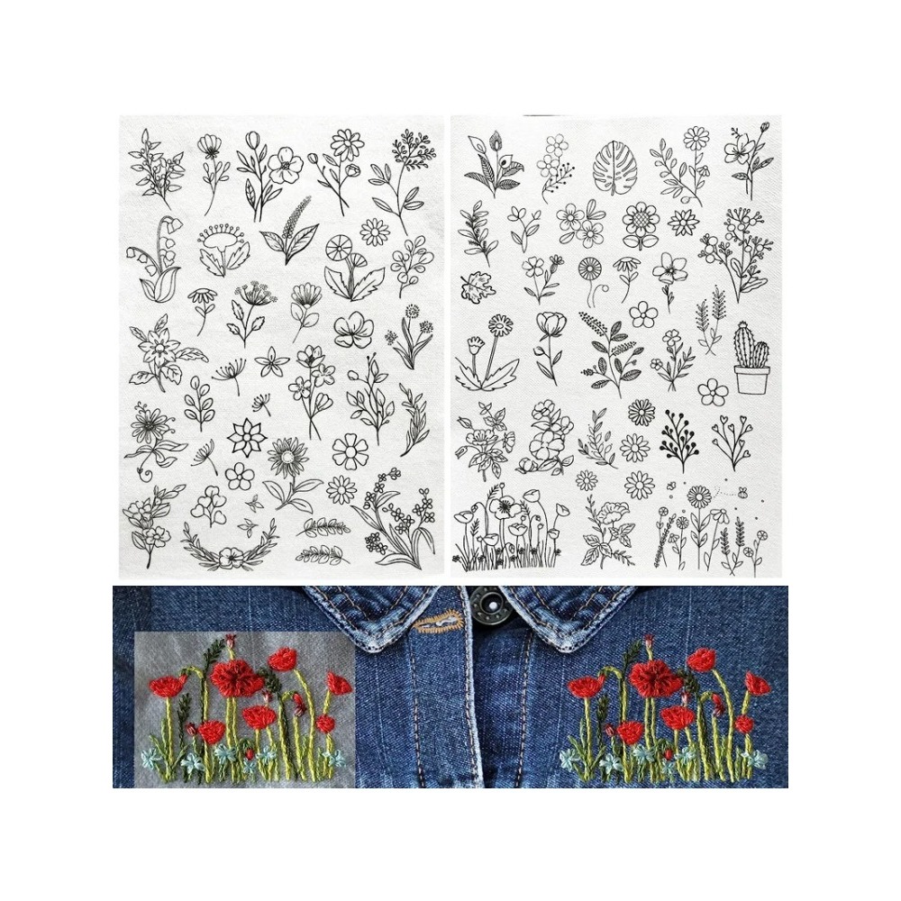 5 sheets A4 Custom Printing Pr - Embroidery Stabilizer Backing avaliação e preço