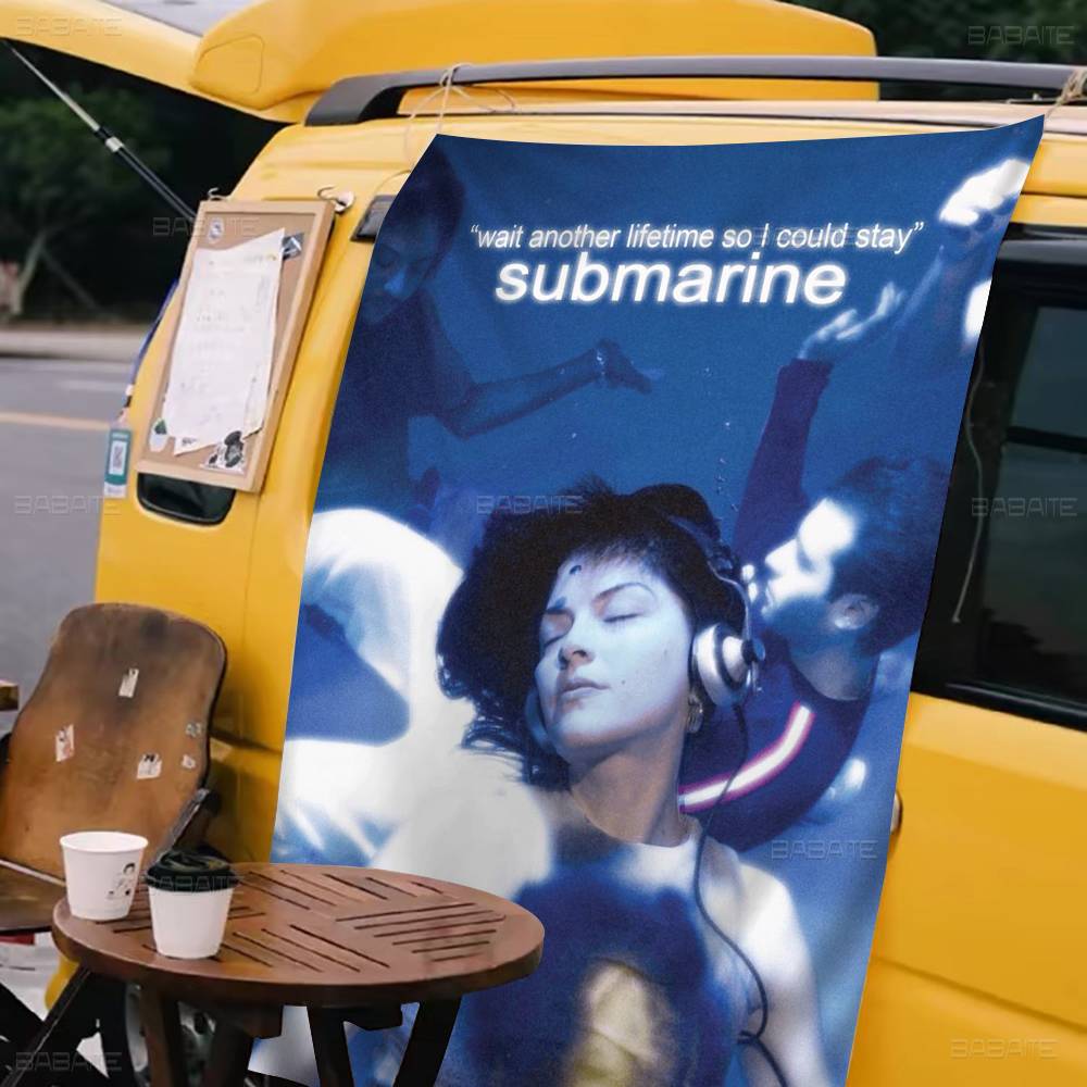 THE M-MARIAS S-SUBMARINE Band  - Commercial Banner Printing avaliação e preço