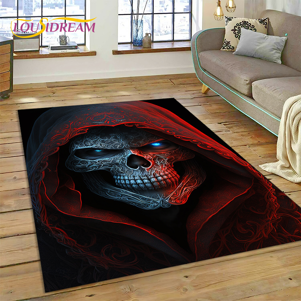 3D Horror Gothic Skull Skeleto - Commercial Printing Online avaliação e preço