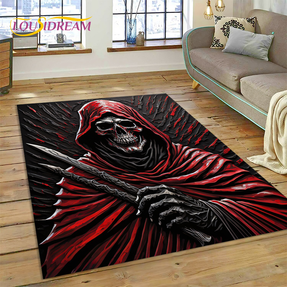 3D Horror Gothic Skull Skeleto - Commercial Printing Online avaliação e preço