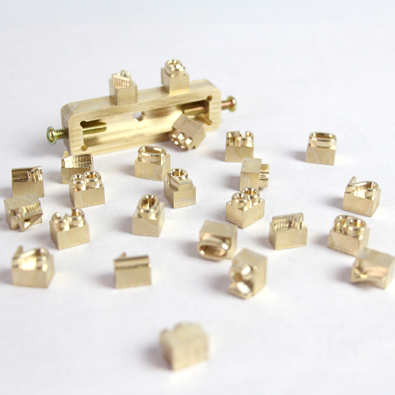 Alphabet Copper Mold Soldering - Foil Transfer Machine avaliação e preço