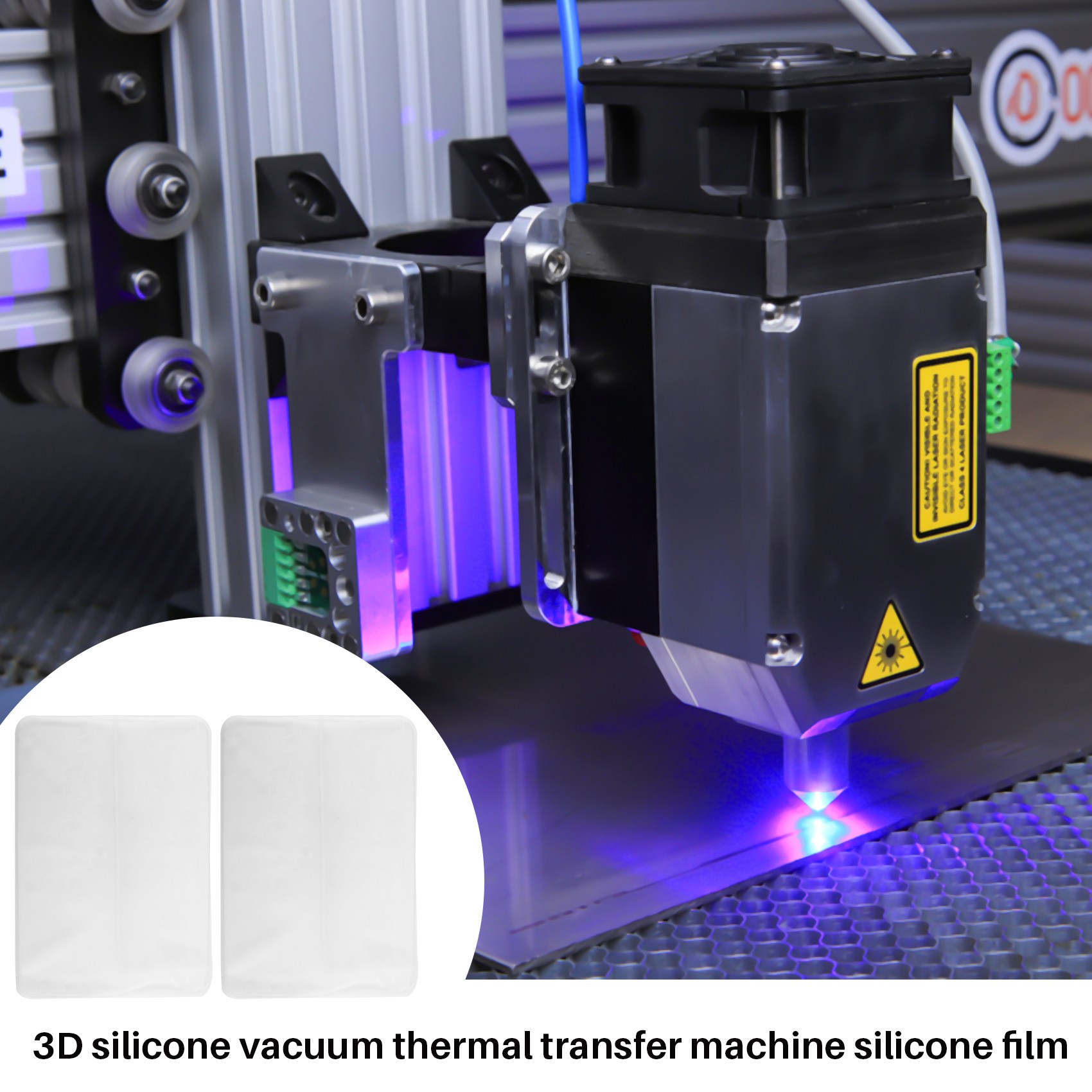 ABFKW 2PCS Silicone Vacuum She - Foil Transfer Machine avaliação e preço