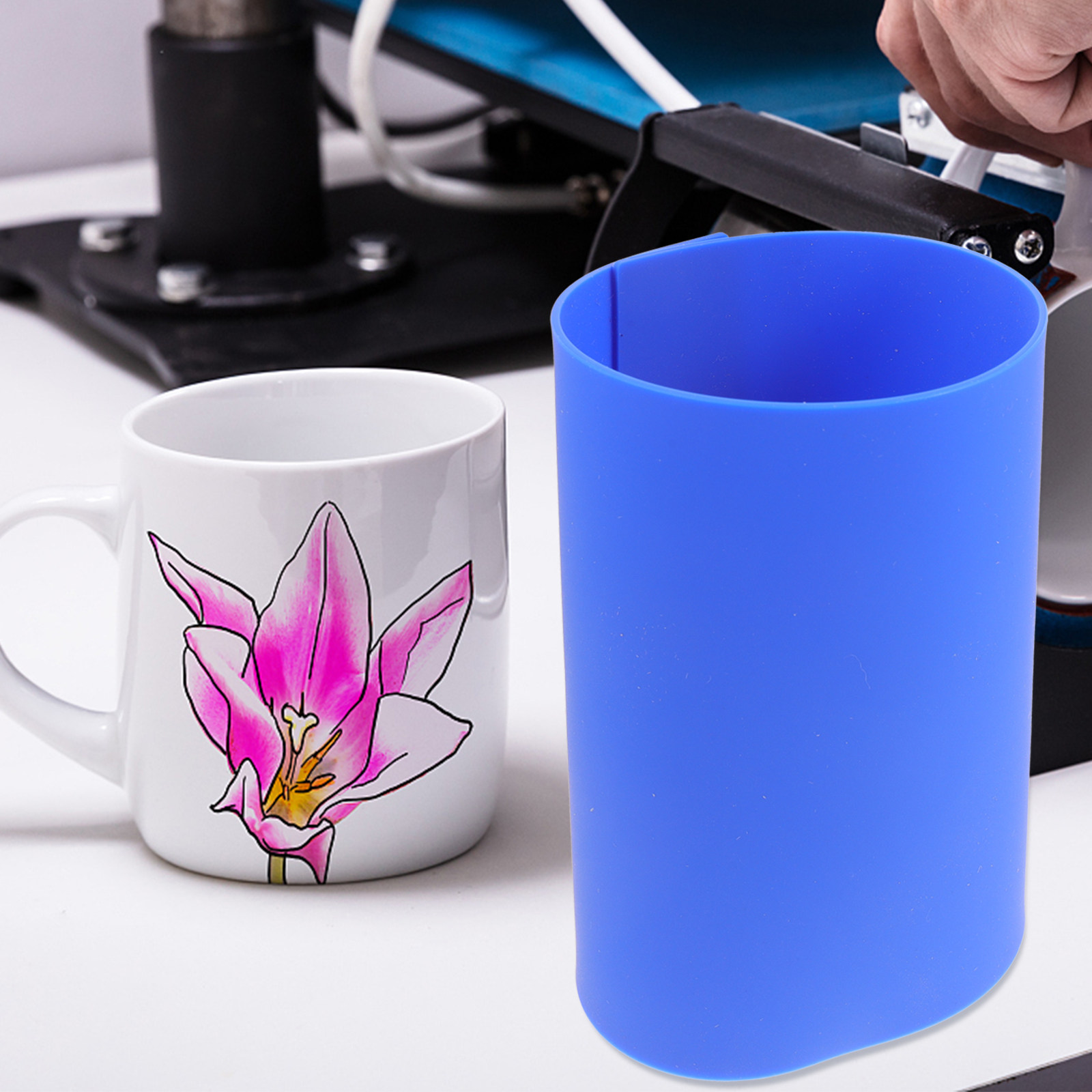 3Pcs Sublimation Mug Silicone  - Sublimation Mug Blank avaliação e preço