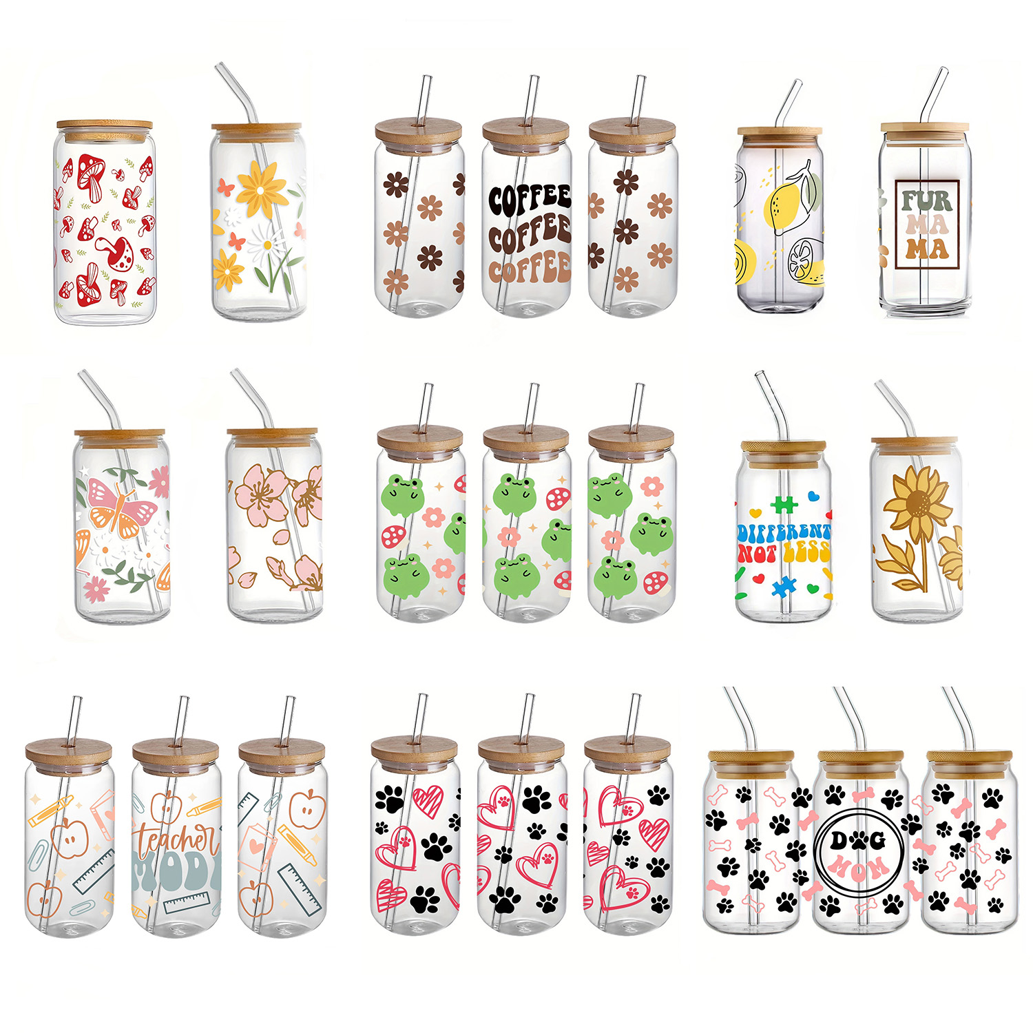 16oz Sublimation Blank Glass T - Sublimation Mug Blank avaliação e preço
