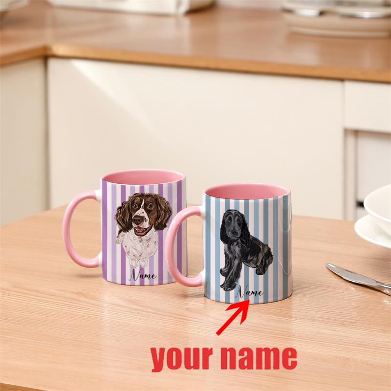 Custom Watercolor Pet Portrait - Sublimation Mug Blank avaliação e preço