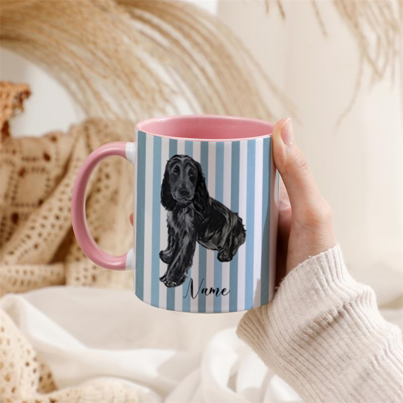 Custom Watercolor Pet Portrait - Sublimation Mug Blank avaliação e preço