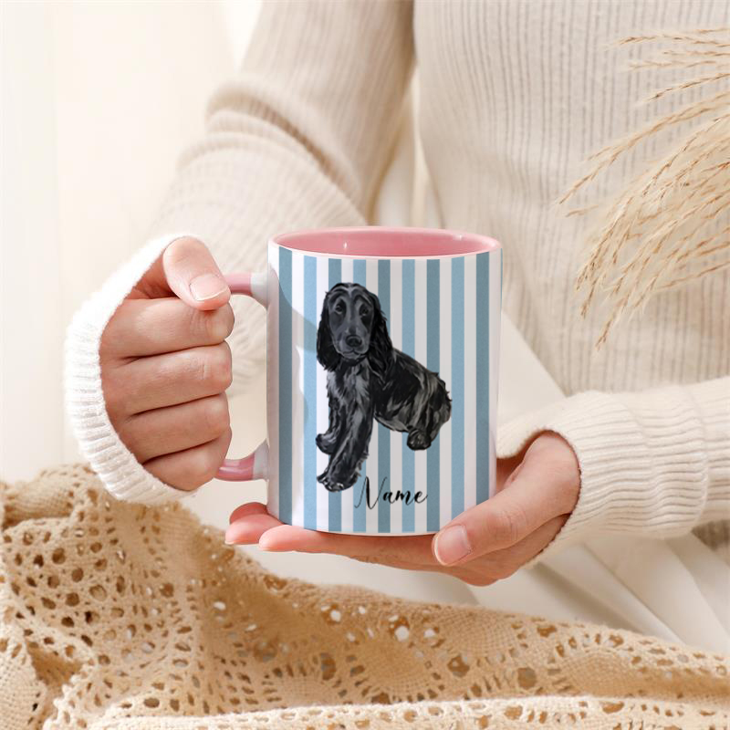 Custom Watercolor Pet Portrait - Sublimation Mug Blank avaliação e preço