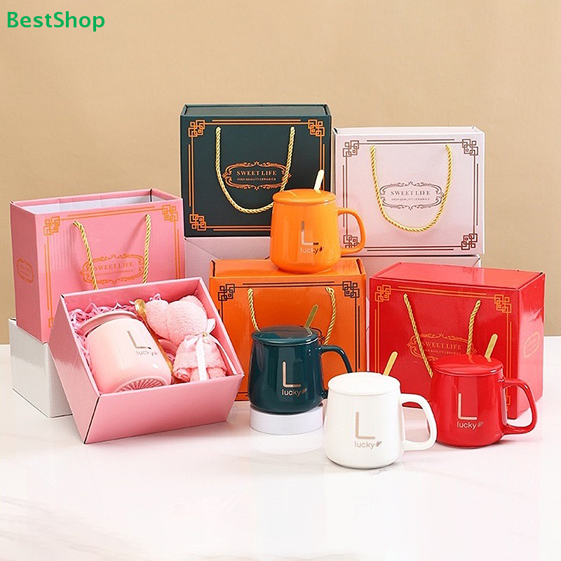 ♥400ml Ceramic Mug Gift Set –  - Sublimation Mug Blank avaliação e preço