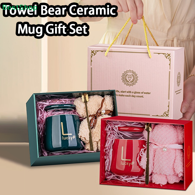 ♥400ml Ceramic Mug Gift Set –  - Sublimation Mug Blank avaliação e preço
