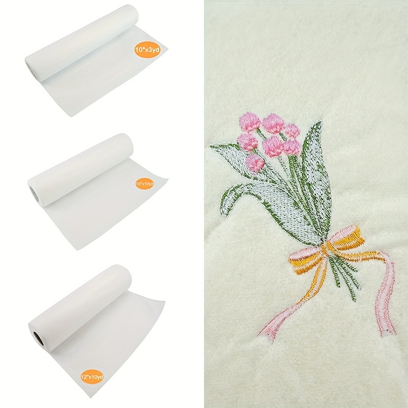 1 Roll Water Soluble Machine E - Embroidery Stabilizer Backing avaliação e preço