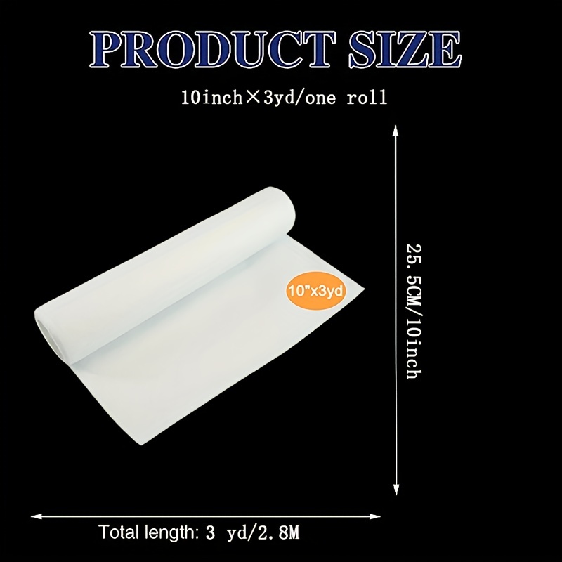 1 Roll Water Soluble Machine E - Embroidery Stabilizer Backing avaliação e preço