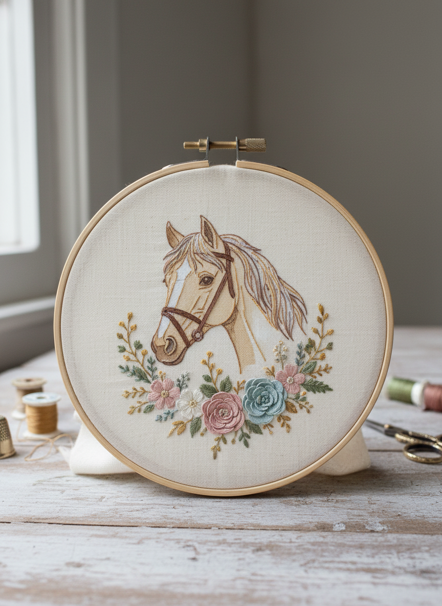 4-Sheet Horse Embroidery Stabi - Embroidery Stabilizer Backing avaliação e preço