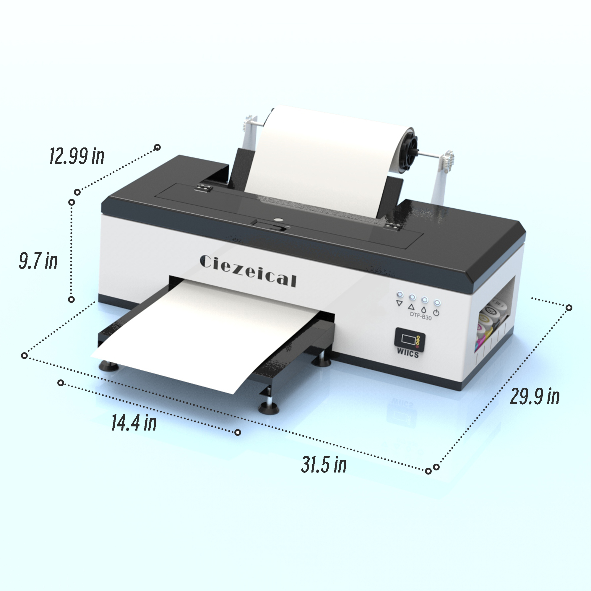 A3 1390 DTF printer set, equip - Dtf Film Roll A3 avaliação e preço