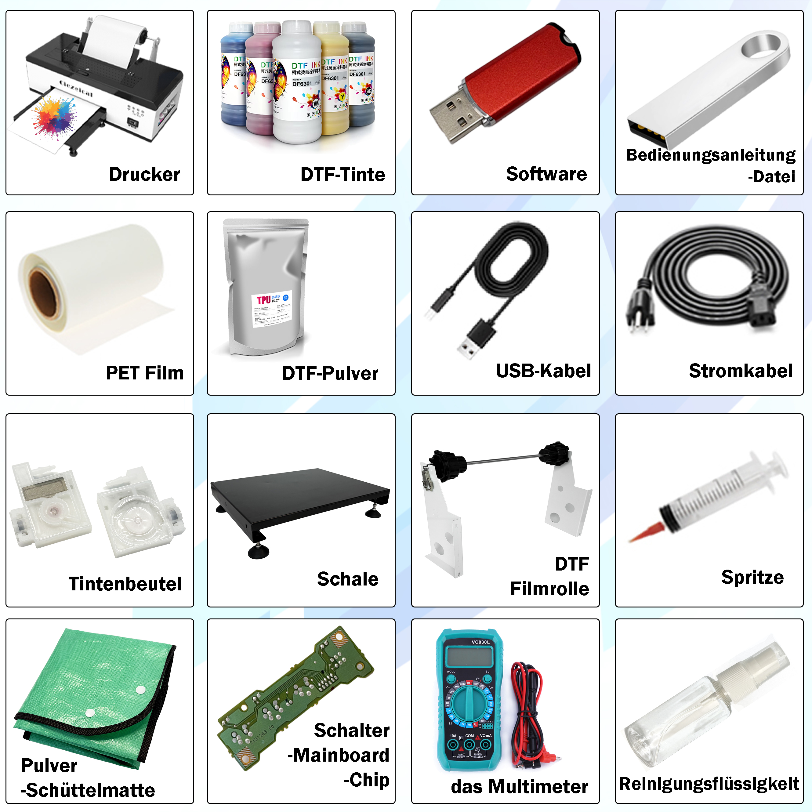 A3 1390 DTF printer set, equip - Dtf Film Roll A3 avaliação e preço