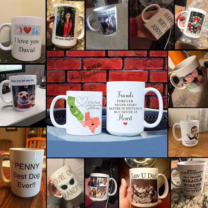1 11oz personalized mug, custo - Sublimation Mug Blank avaliação e preço
