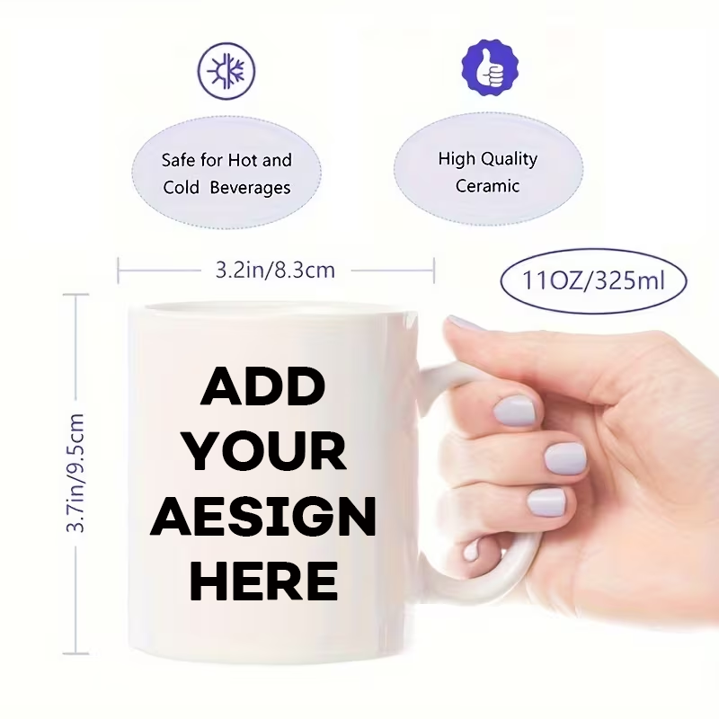 1 11oz personalized mug, custo - Sublimation Mug Blank avaliação e preço
