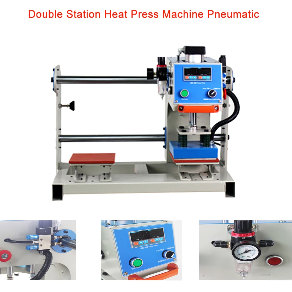 250x350mm Double Station Pneum - Foil Transfer Machine avaliação e preço