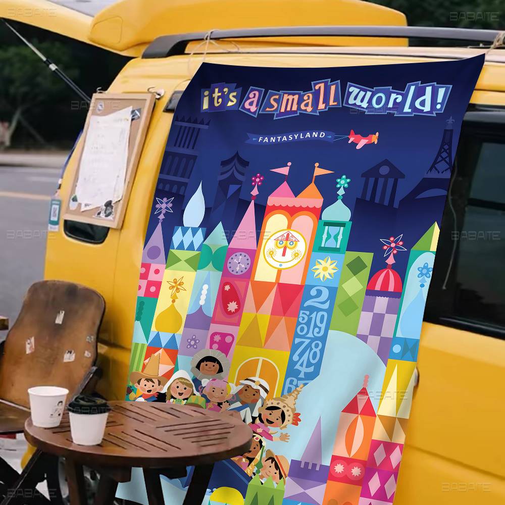 It Is A Small World Advanced P - Commercial Banner Printing avaliação e preço