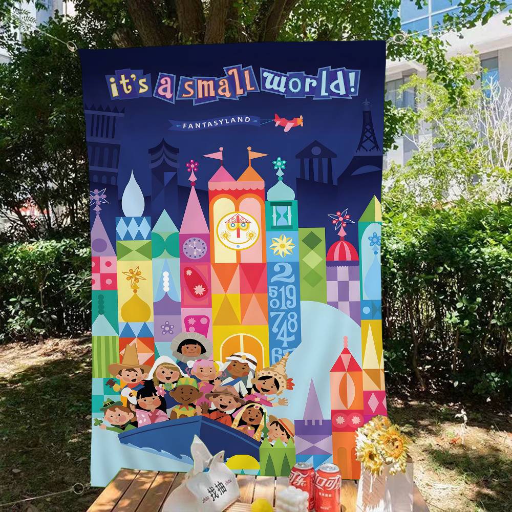 It Is A Small World Advanced P - Commercial Banner Printing avaliação e preço