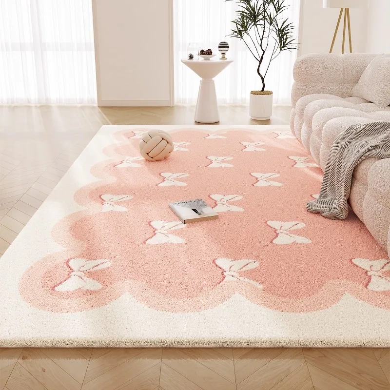 Sweet Pink Living Room Carpet  - Commercial Printing Online avaliação e preço